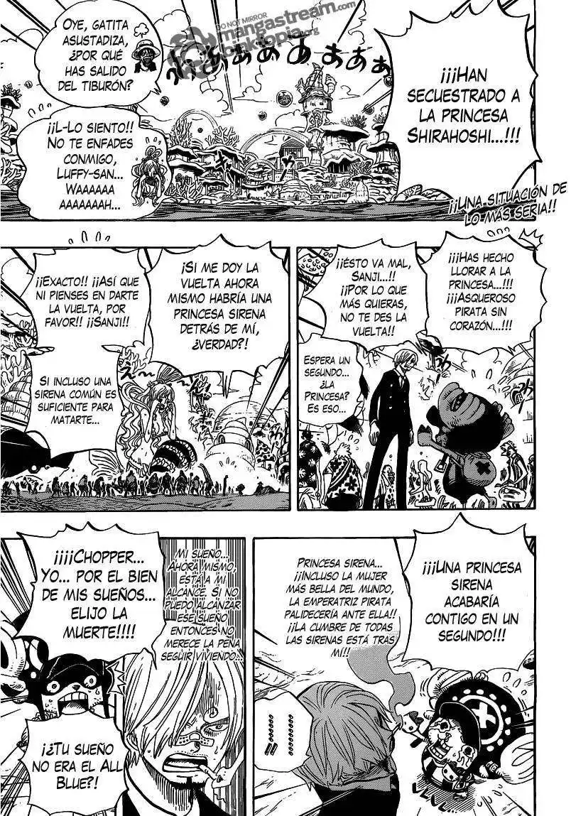 ONE PIECE Capitulo 618 página 3