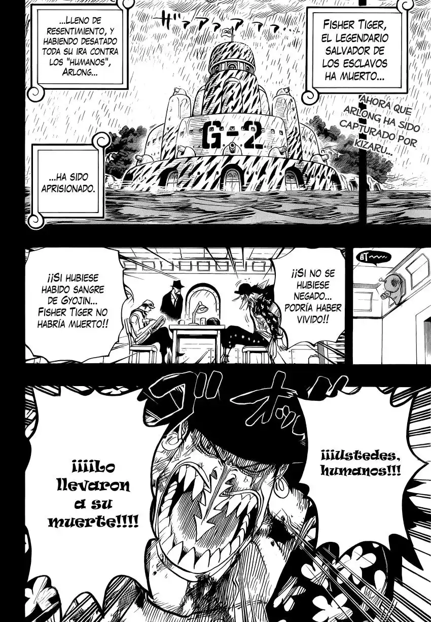 ONE PIECE Capitulo 624 página 3