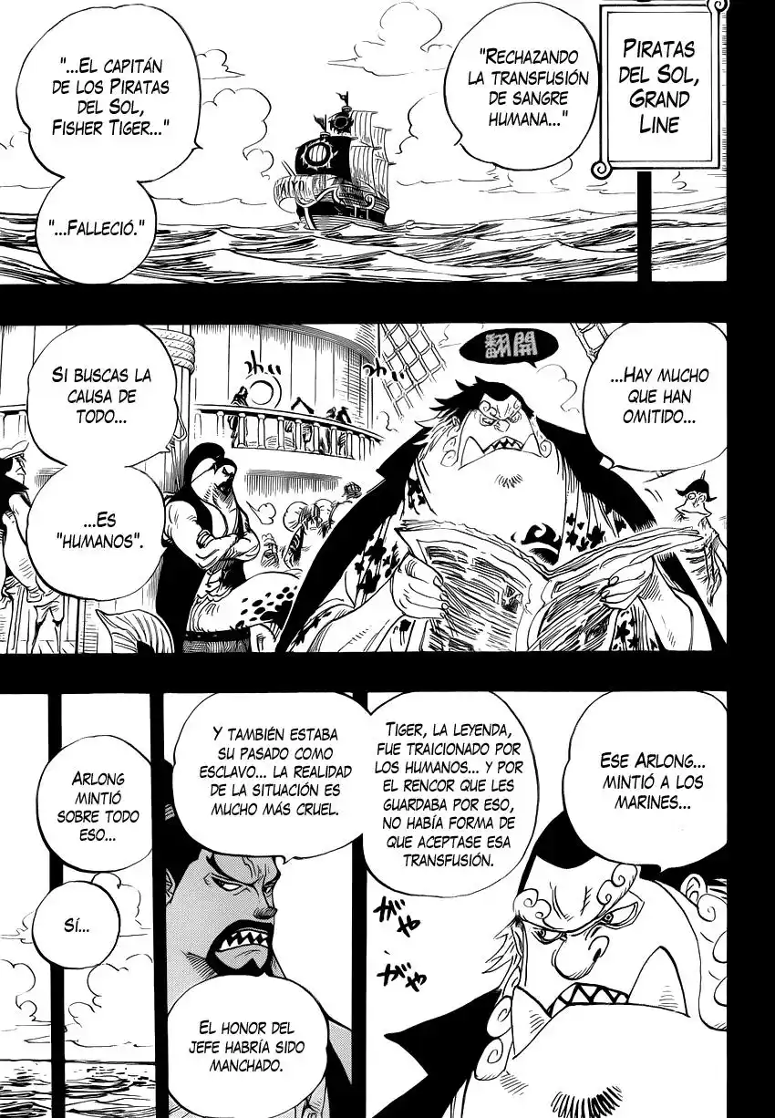 ONE PIECE Capitulo 624 página 4