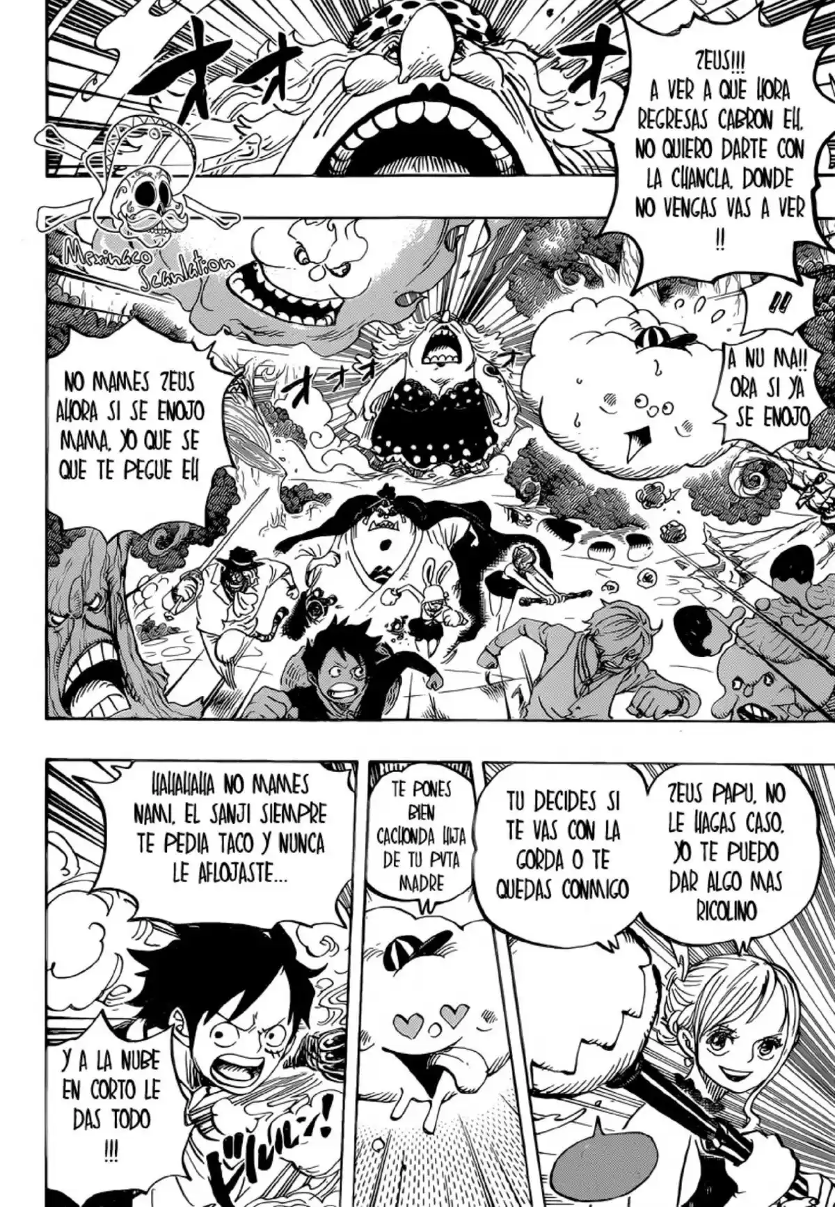 ONE PIECE Capitulo 875: El honor de una Mujer página 5