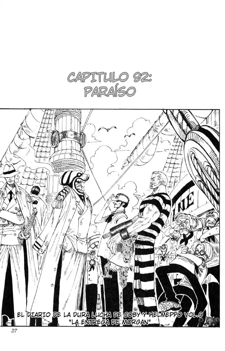 ONE PIECE Capitulo 92 página 1