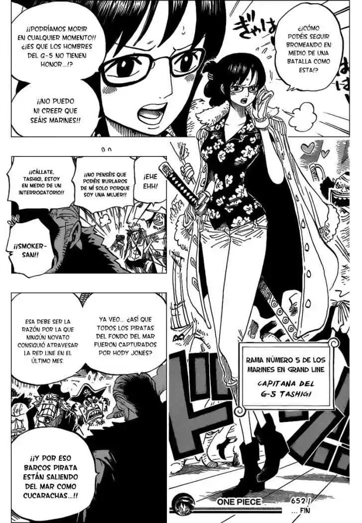 ONE PIECE Capitulo 652 página 17