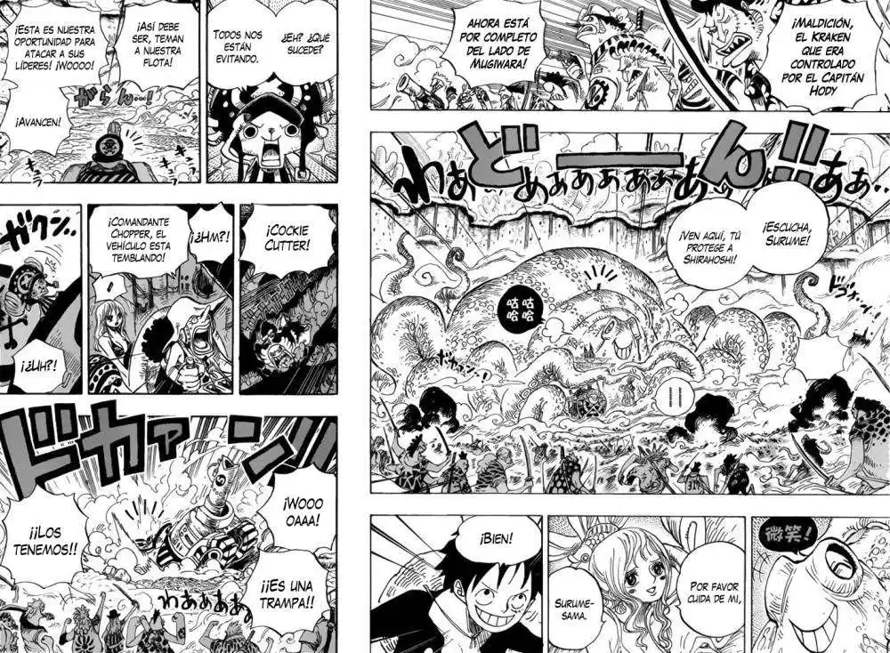 ONE PIECE Capitulo 636 página 3