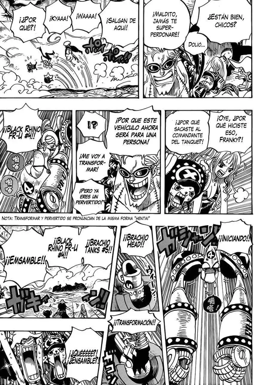 ONE PIECE Capitulo 636 página 5