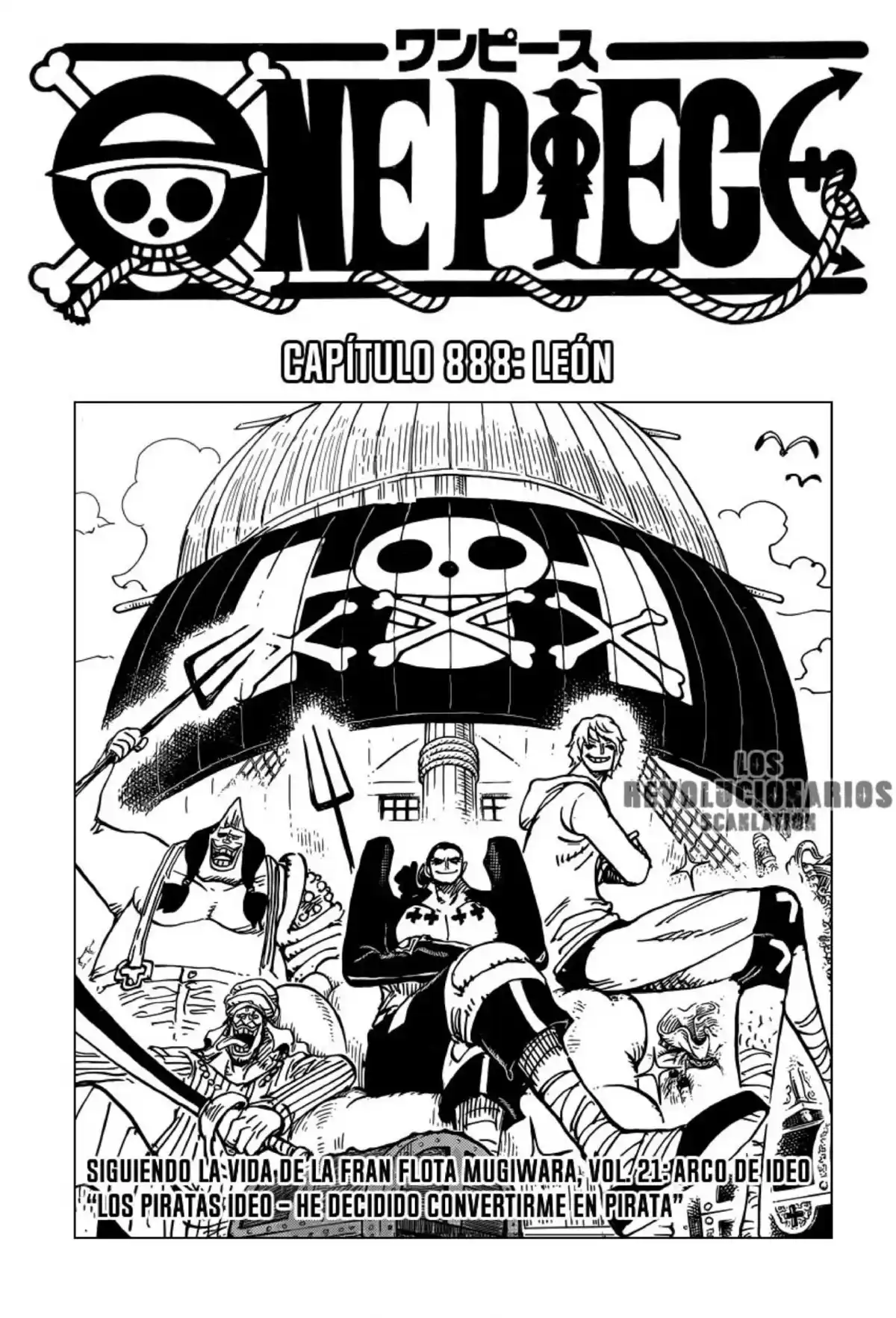 ONE PIECE Capitulo 888: León página 2