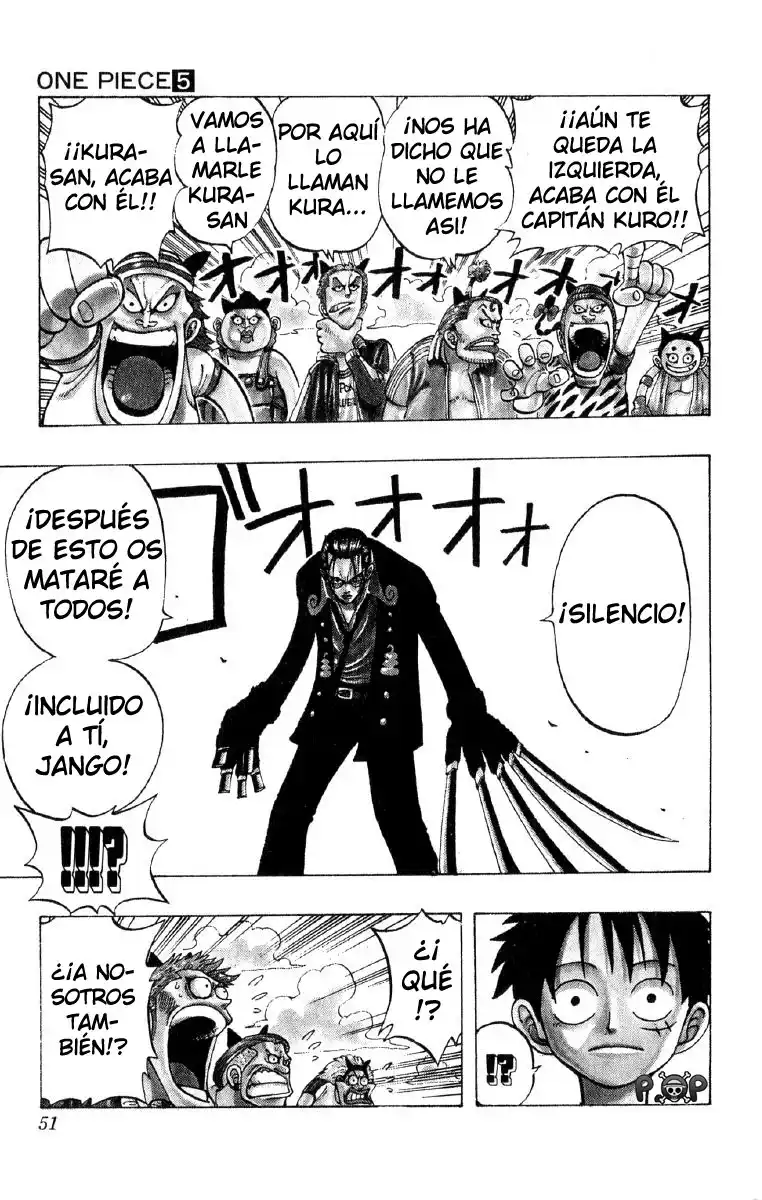 ONE PIECE Capitulo 38: "Tripulación Pirata" página 3