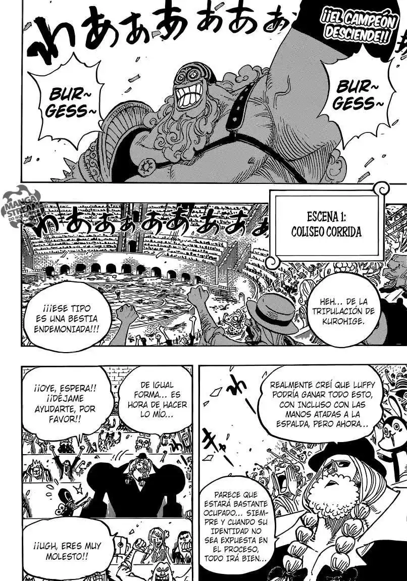 ONE PIECE Capitulo 705 página 3