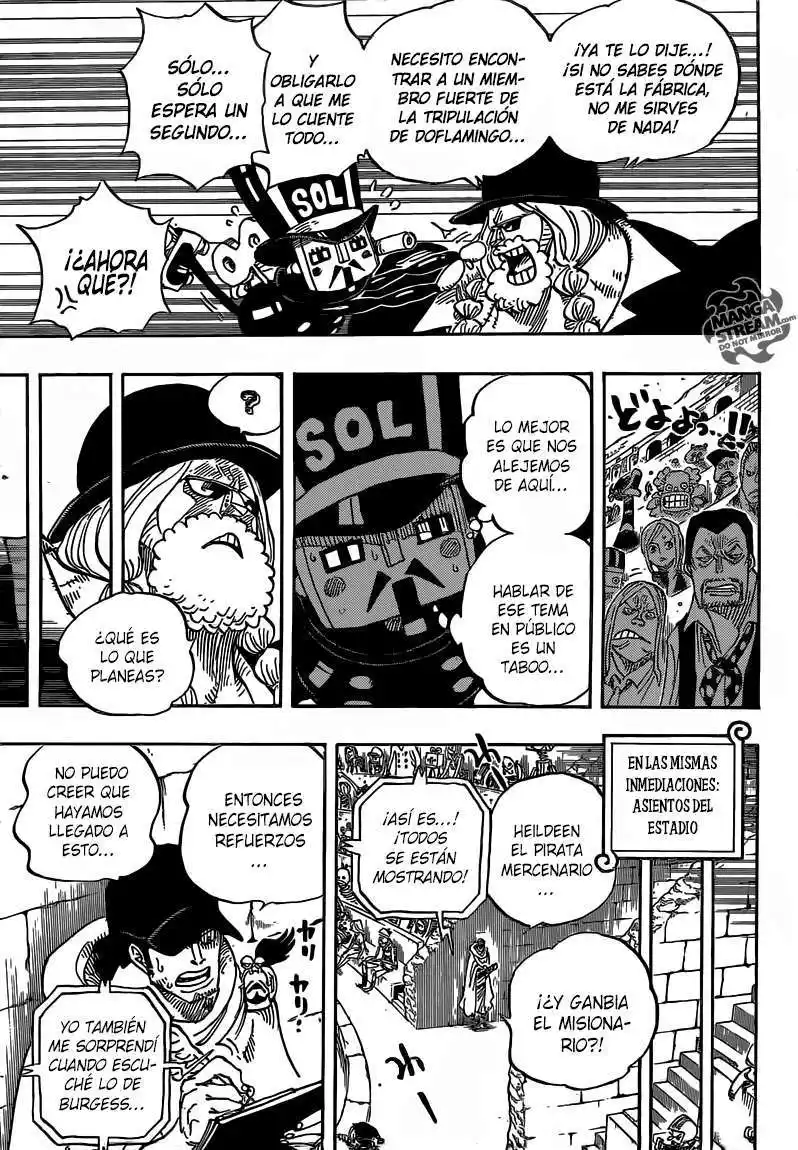 ONE PIECE Capitulo 705 página 4