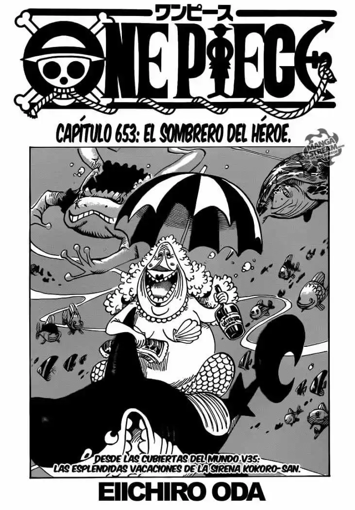 ONE PIECE Capitulo 653 página 2