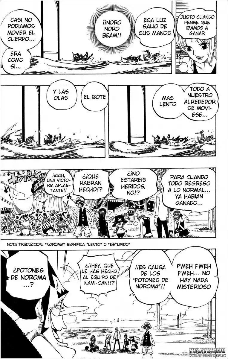 ONE PIECE Capitulo 309 página 4