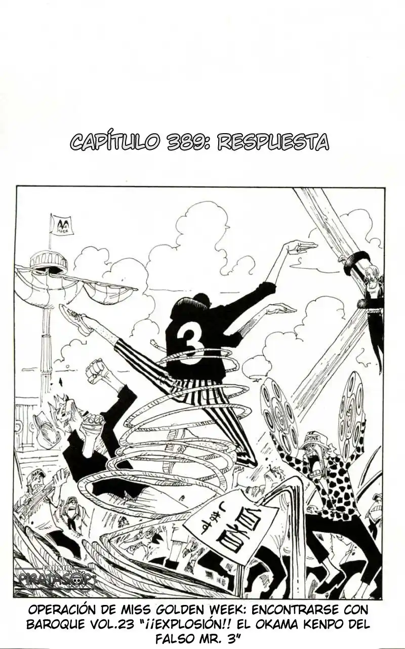 ONE PIECE Capitulo 389 página 6