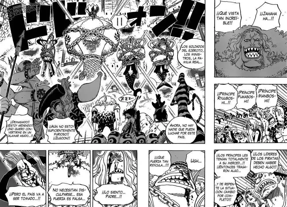 ONE PIECE Capitulo 632 página 5