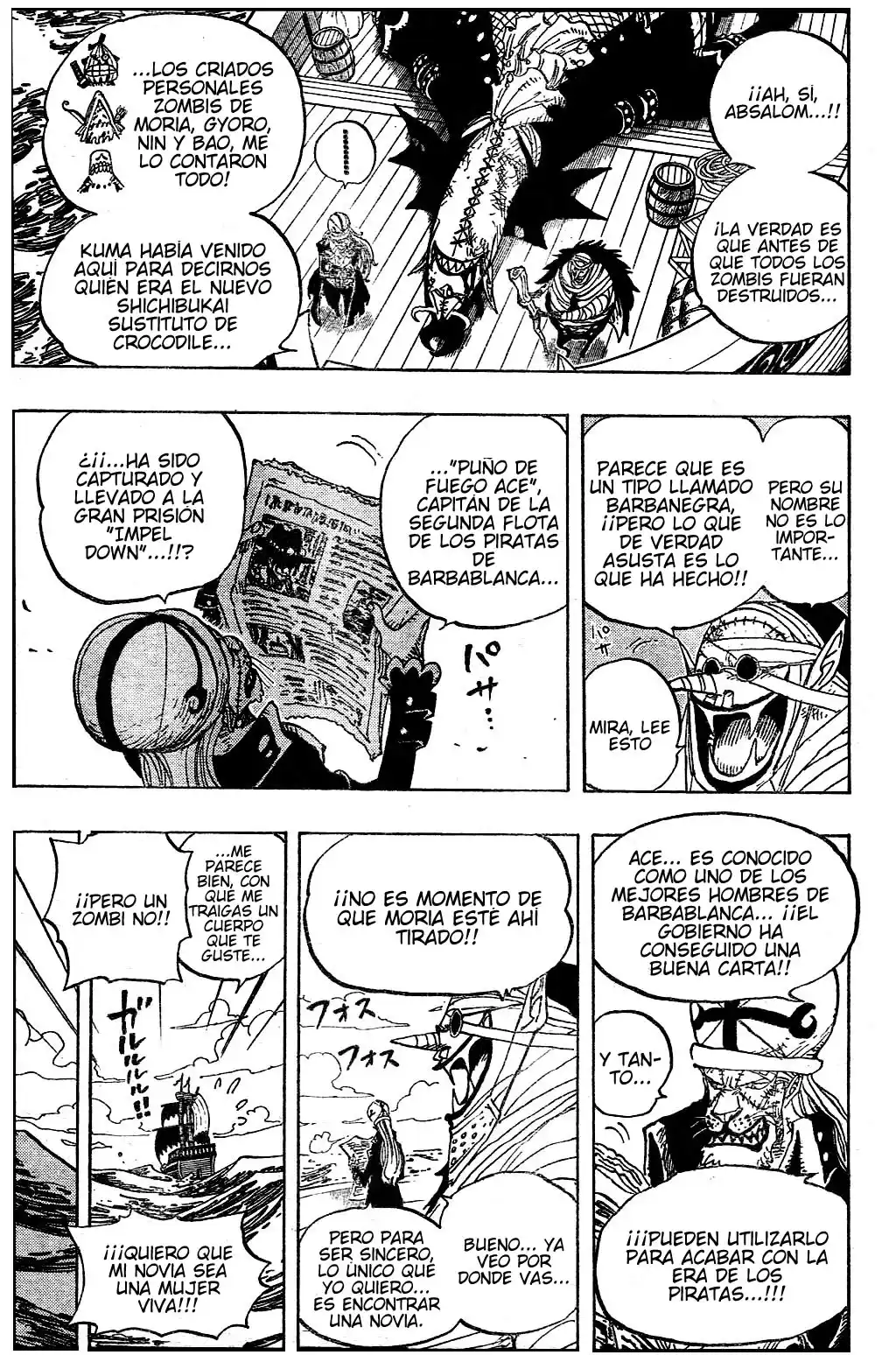 ONE PIECE Capitulo 486 página 3