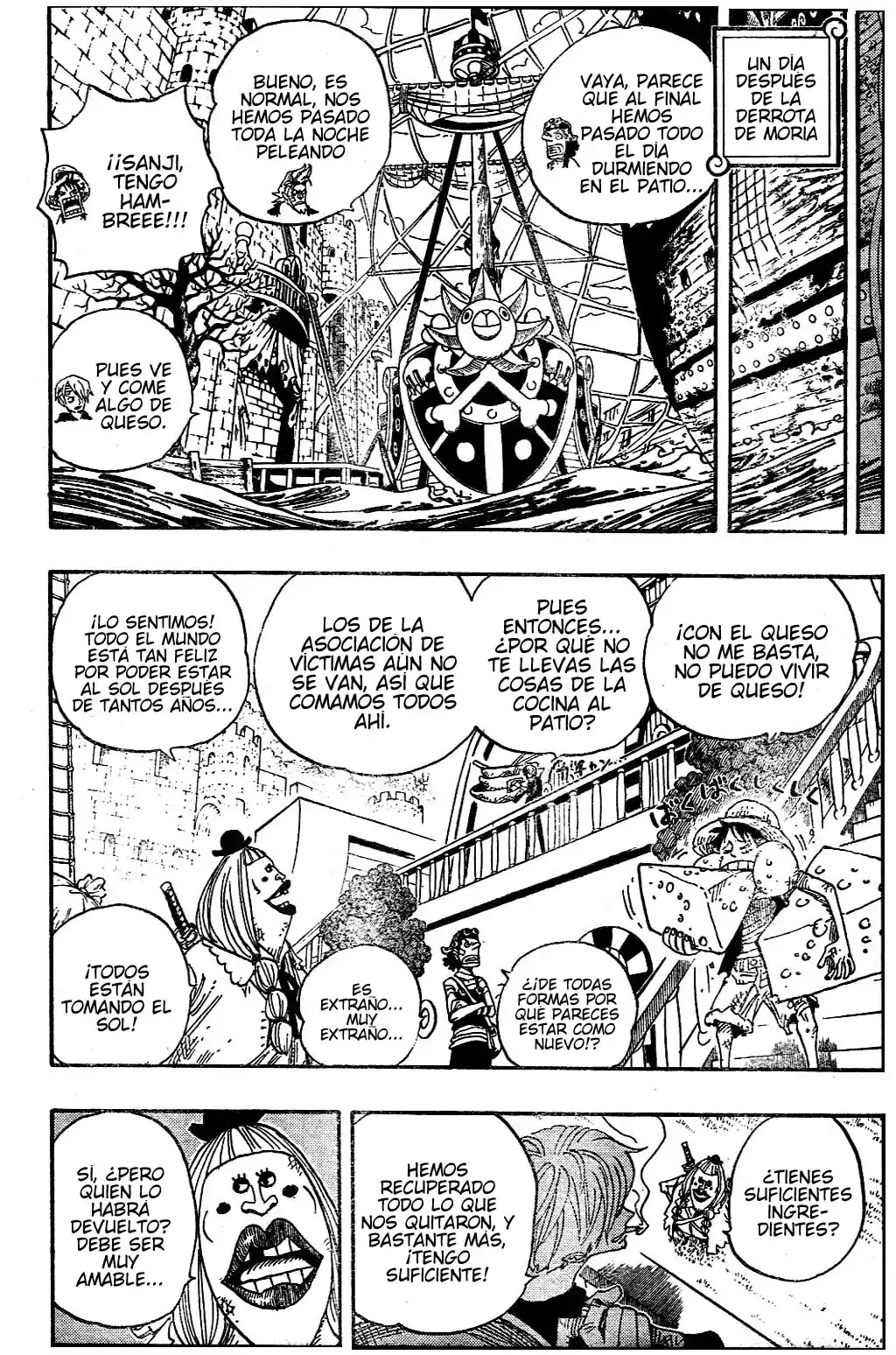 ONE PIECE Capitulo 486 página 4