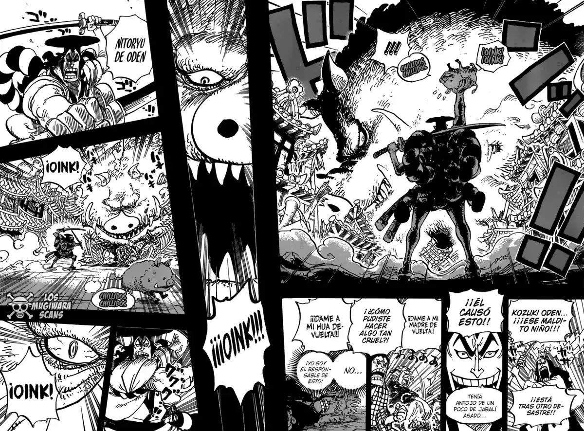 ONE PIECE Capitulo 961: El Incidente del Dios de la Montaña página 11