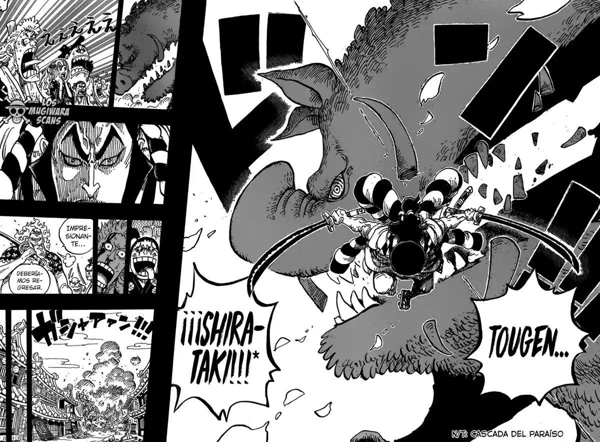 ONE PIECE Capitulo 961: El Incidente del Dios de la Montaña página 12