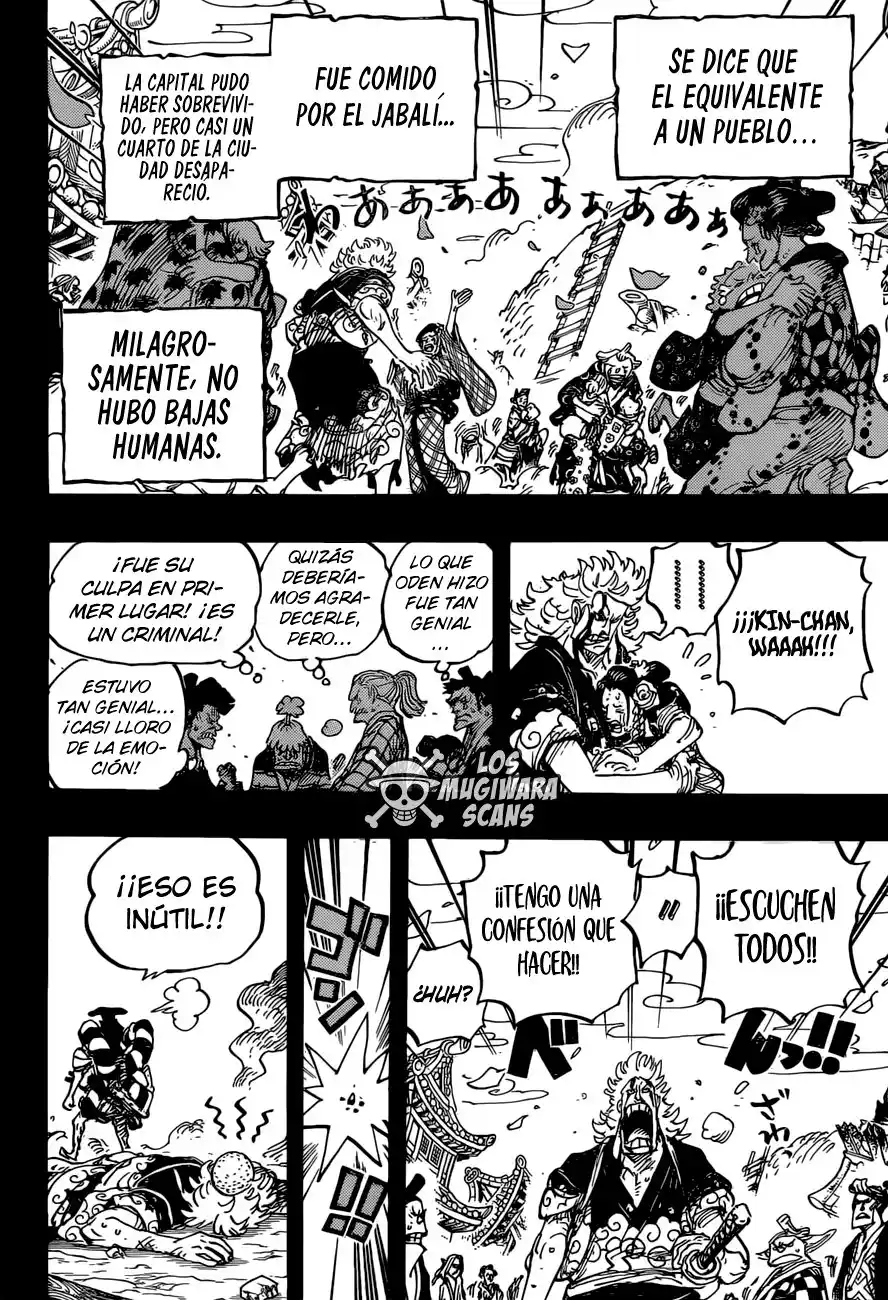 ONE PIECE Capitulo 961: El Incidente del Dios de la Montaña página 13