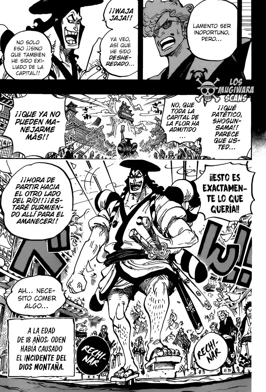 ONE PIECE Capitulo 961: El Incidente del Dios de la Montaña página 14