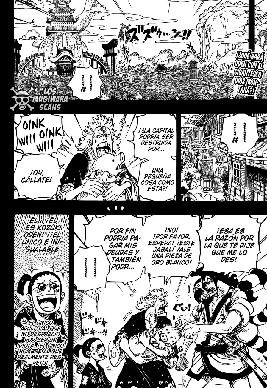 ONE PIECE Capitulo 961: El Incidente del Dios de la Montaña página 3