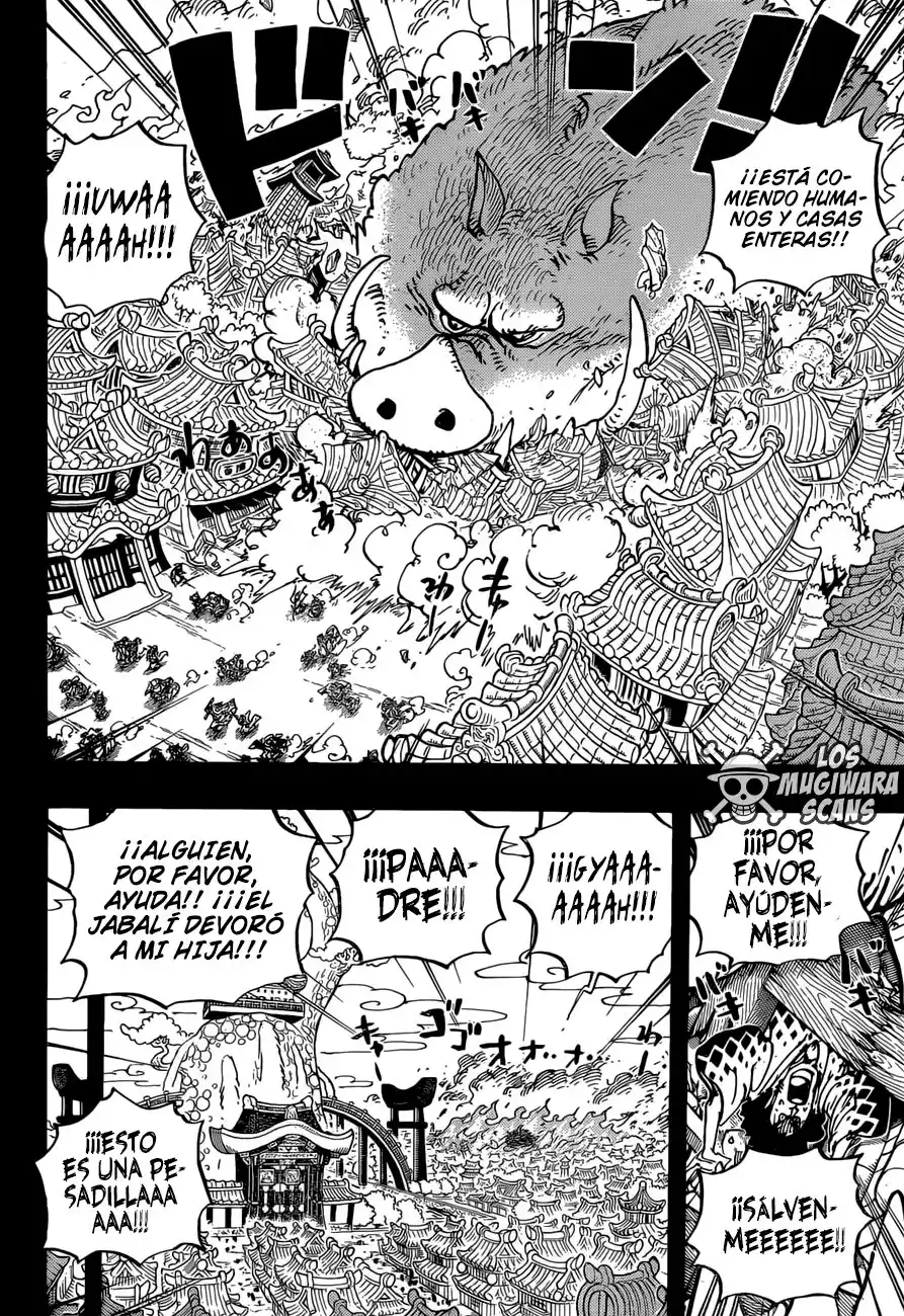 ONE PIECE Capitulo 961: El Incidente del Dios de la Montaña página 5