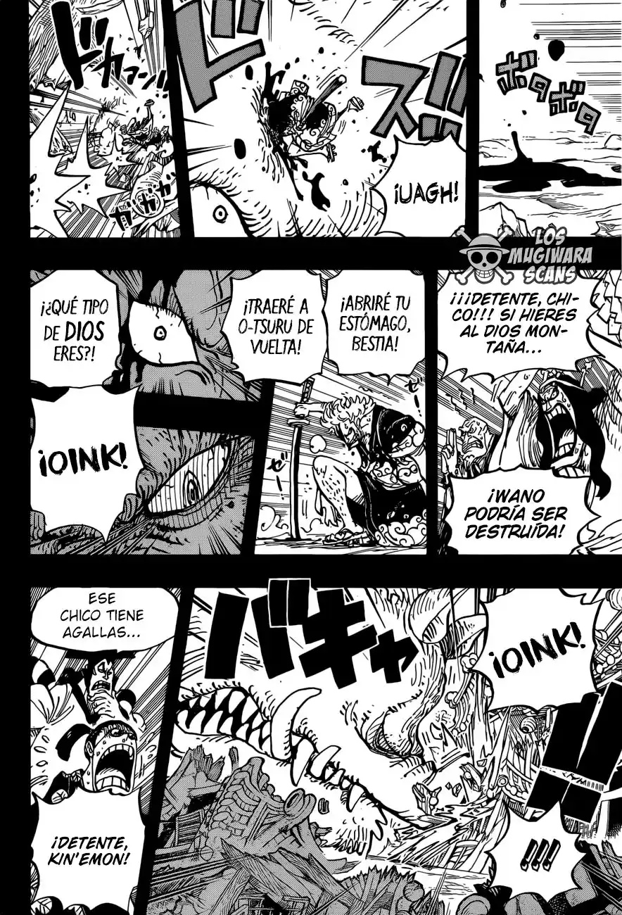 ONE PIECE Capitulo 961: El Incidente del Dios de la Montaña página 9