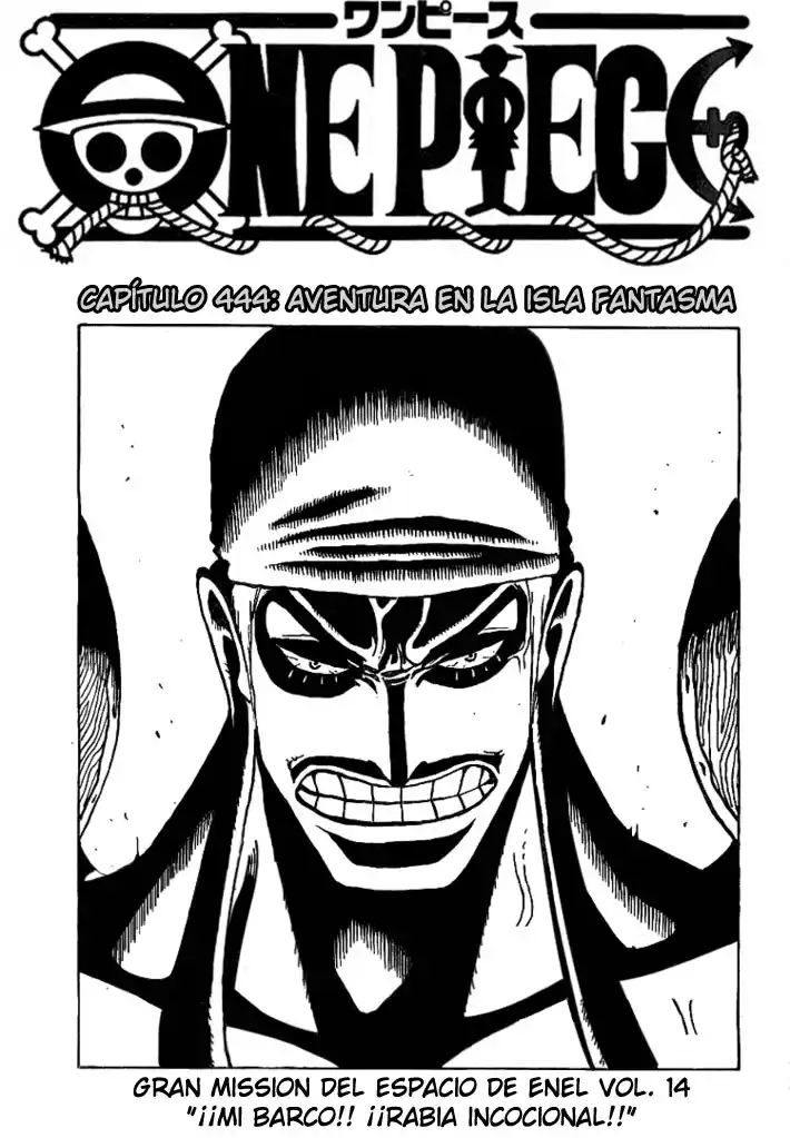 ONE PIECE Capitulo 444 página 1