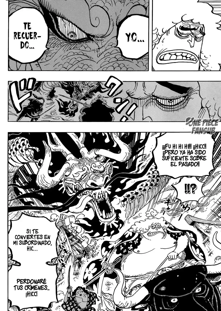 ONE PIECE Capitulo 922: Gobernante-General de los piratas bestia: KAIDO página 8