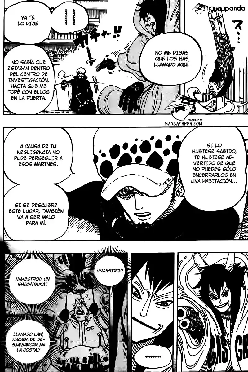 ONE PIECE Capitulo 666 página 4