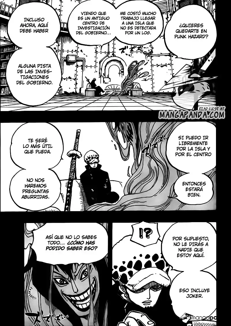 ONE PIECE Capitulo 666 página 5