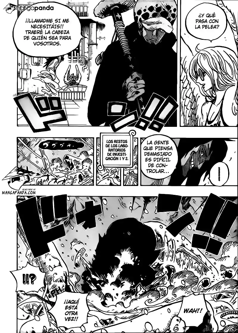 ONE PIECE Capitulo 666 página 8