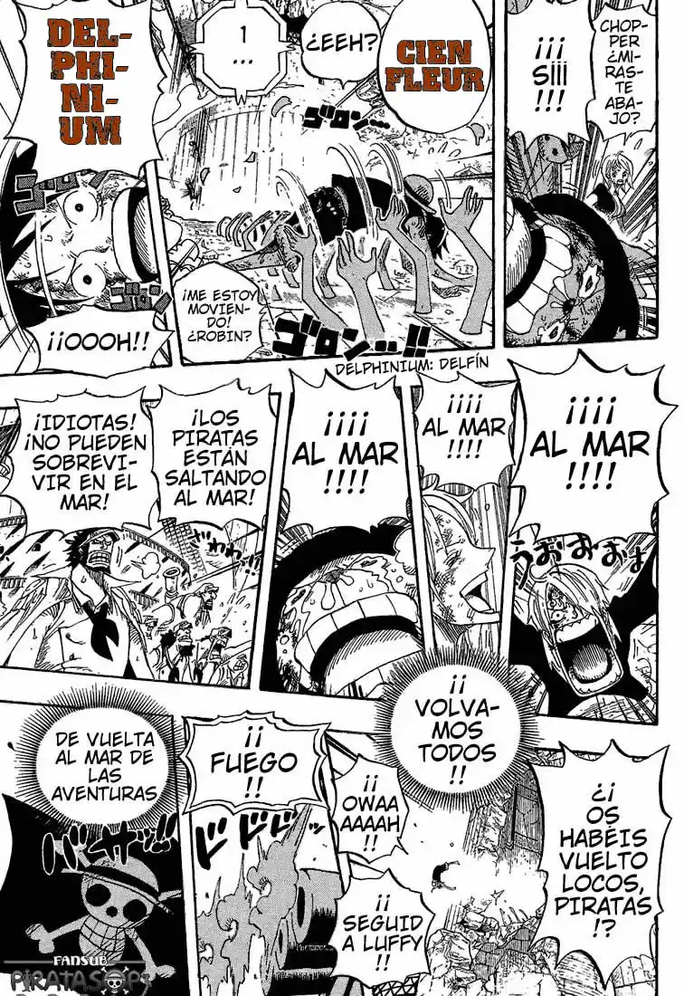 ONE PIECE Capitulo 428 página 17