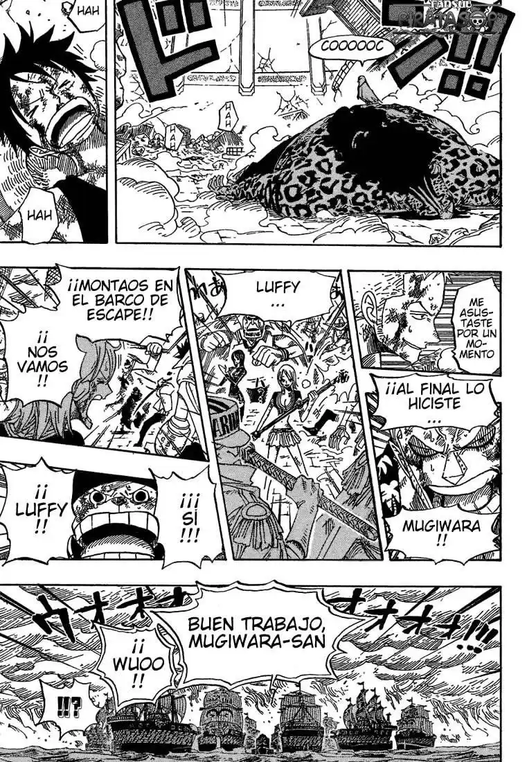 ONE PIECE Capitulo 428 página 3