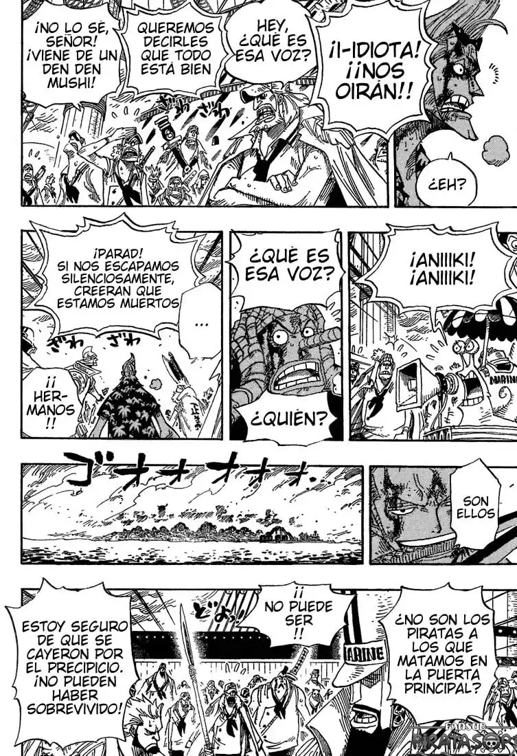 ONE PIECE Capitulo 428 página 4