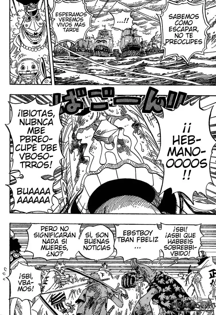 ONE PIECE Capitulo 428 página 6