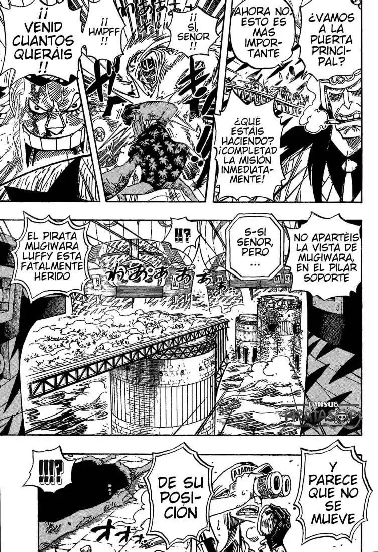 ONE PIECE Capitulo 428 página 7