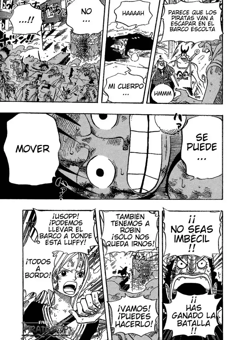 ONE PIECE Capitulo 428 página 9