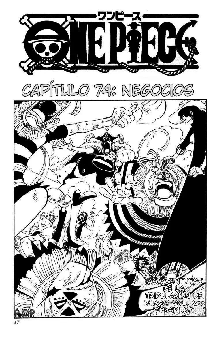 ONE PIECE Capitulo 74 página 1