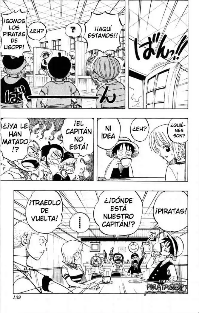 ONE PIECE Capitulo 24: "Aquello de lo que no se puede mentir" página 4