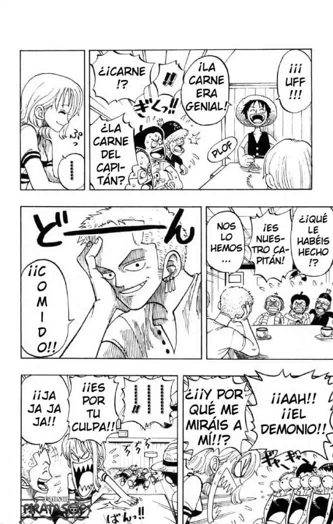 ONE PIECE Capitulo 24: "Aquello de lo que no se puede mentir" página 5