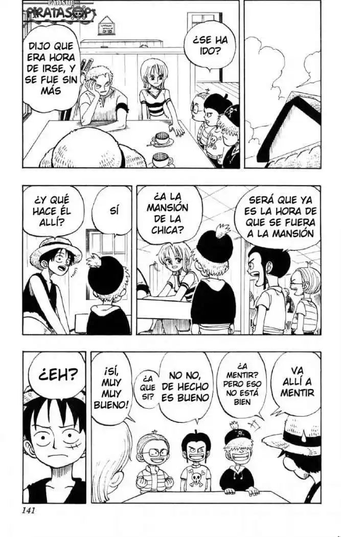 ONE PIECE Capitulo 24: "Aquello de lo que no se puede mentir" página 6