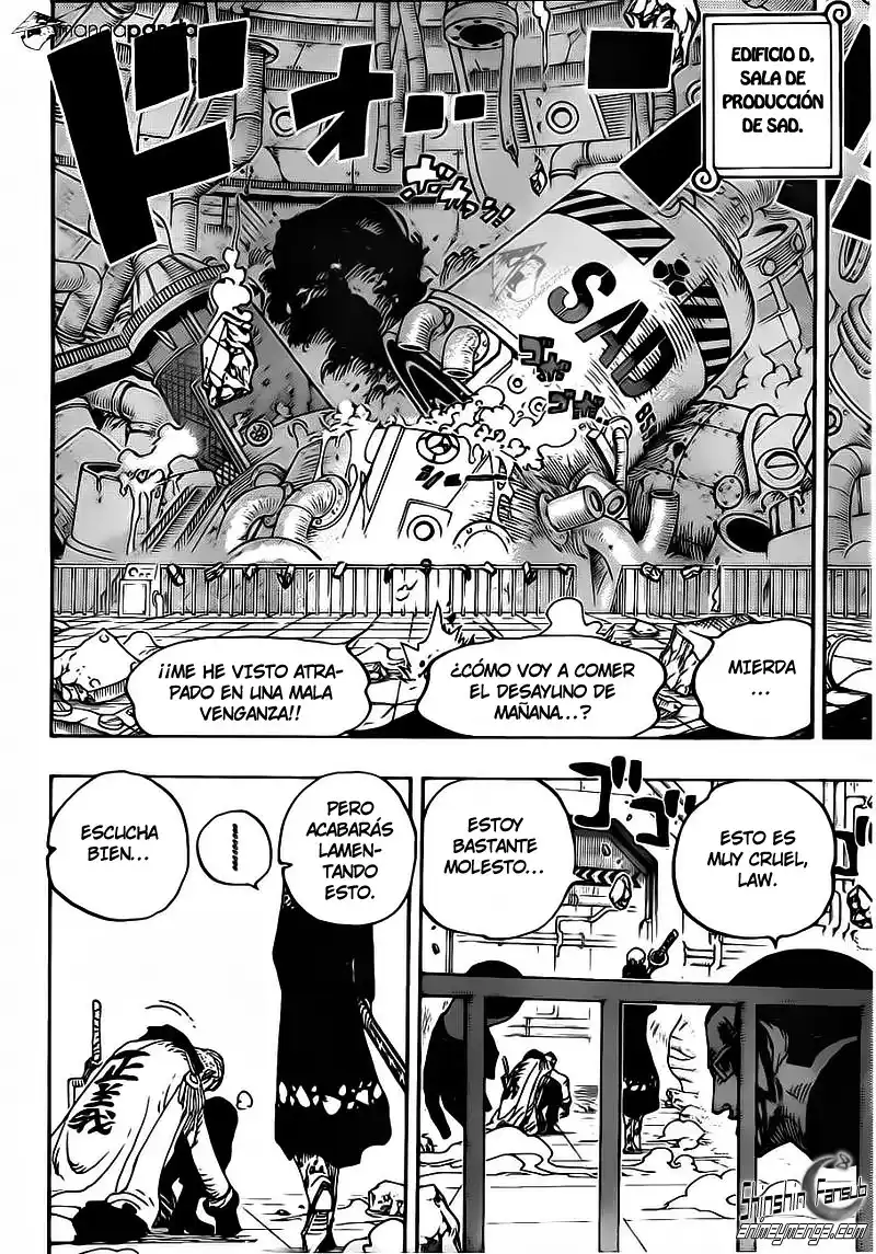 ONE PIECE Capitulo 691 página 4