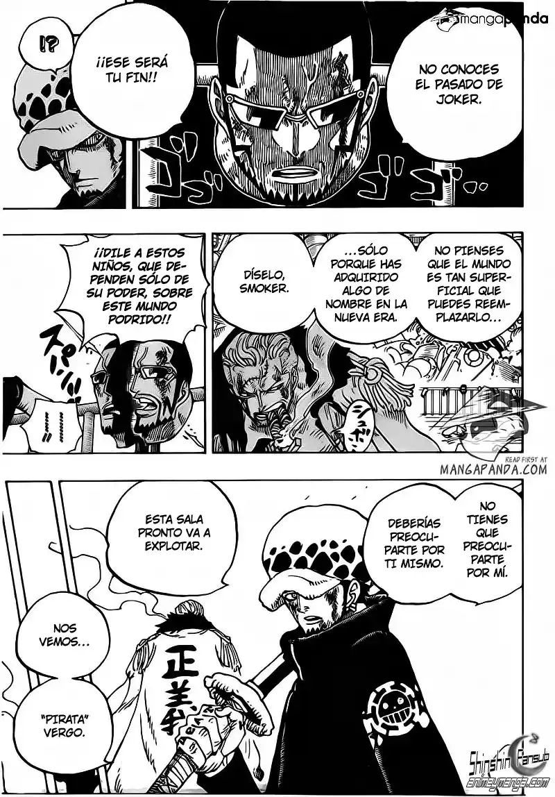 ONE PIECE Capitulo 691 página 5