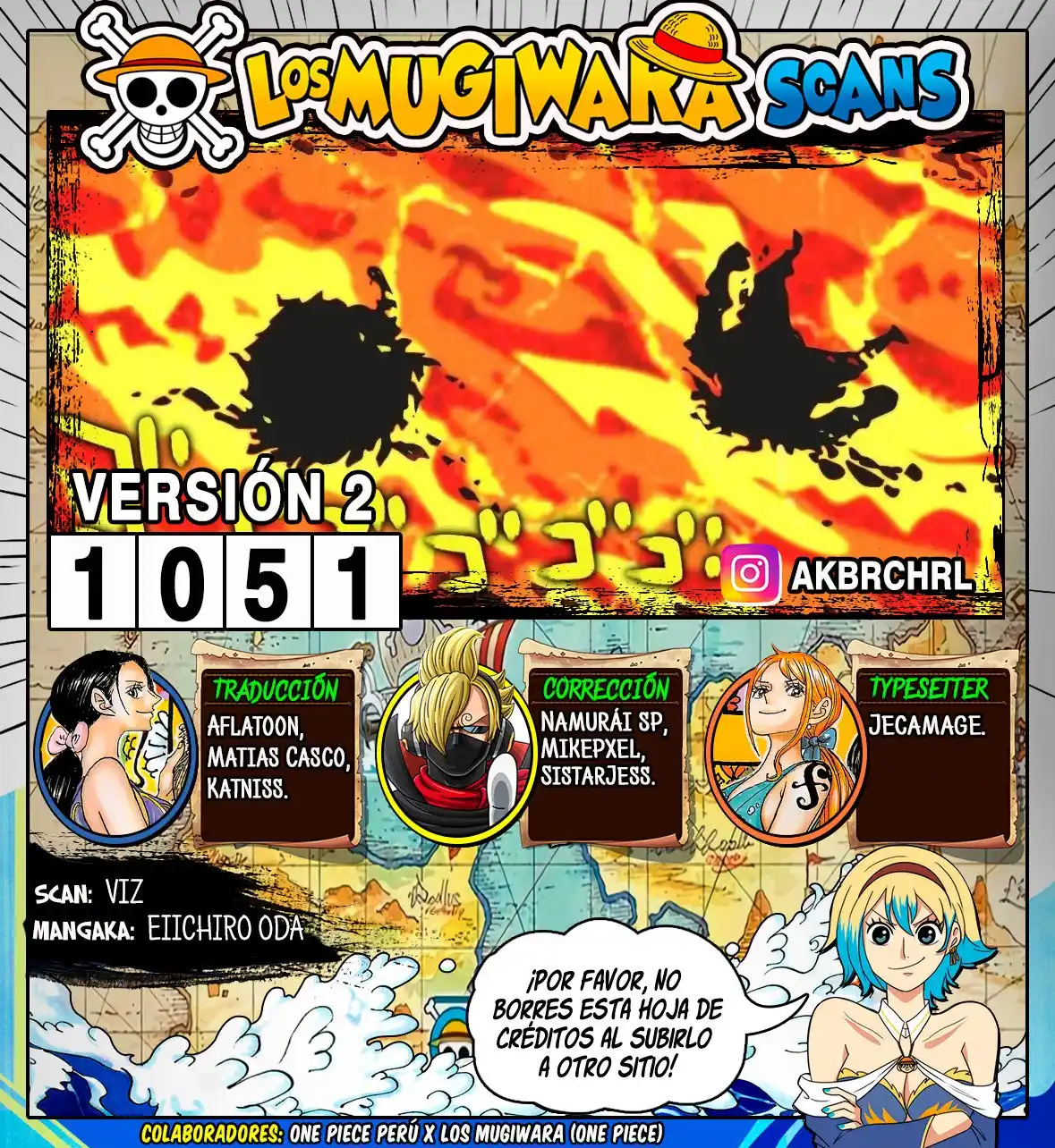 ONE PIECE Capitulo 1051 página 1