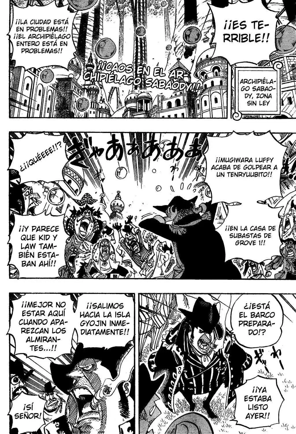 ONE PIECE Capitulo 504 página 2