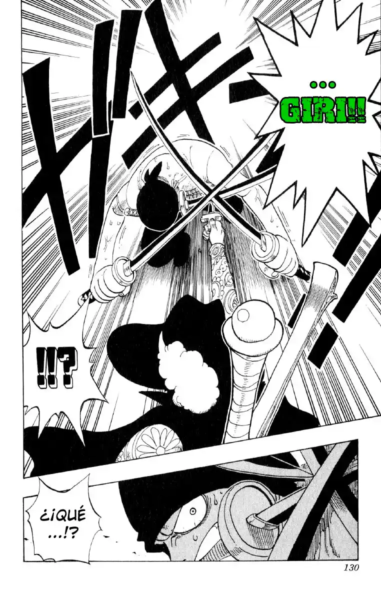 ONE PIECE Capitulo 51: "Roronoa Zoro cae al Mar" página 6