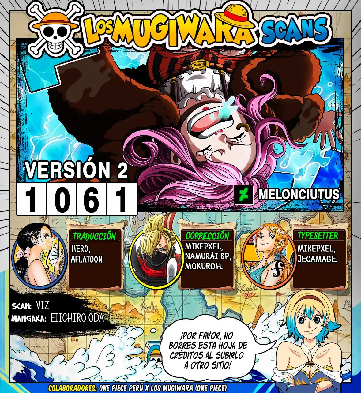 ONE PIECE Capitulo 1061 página 1