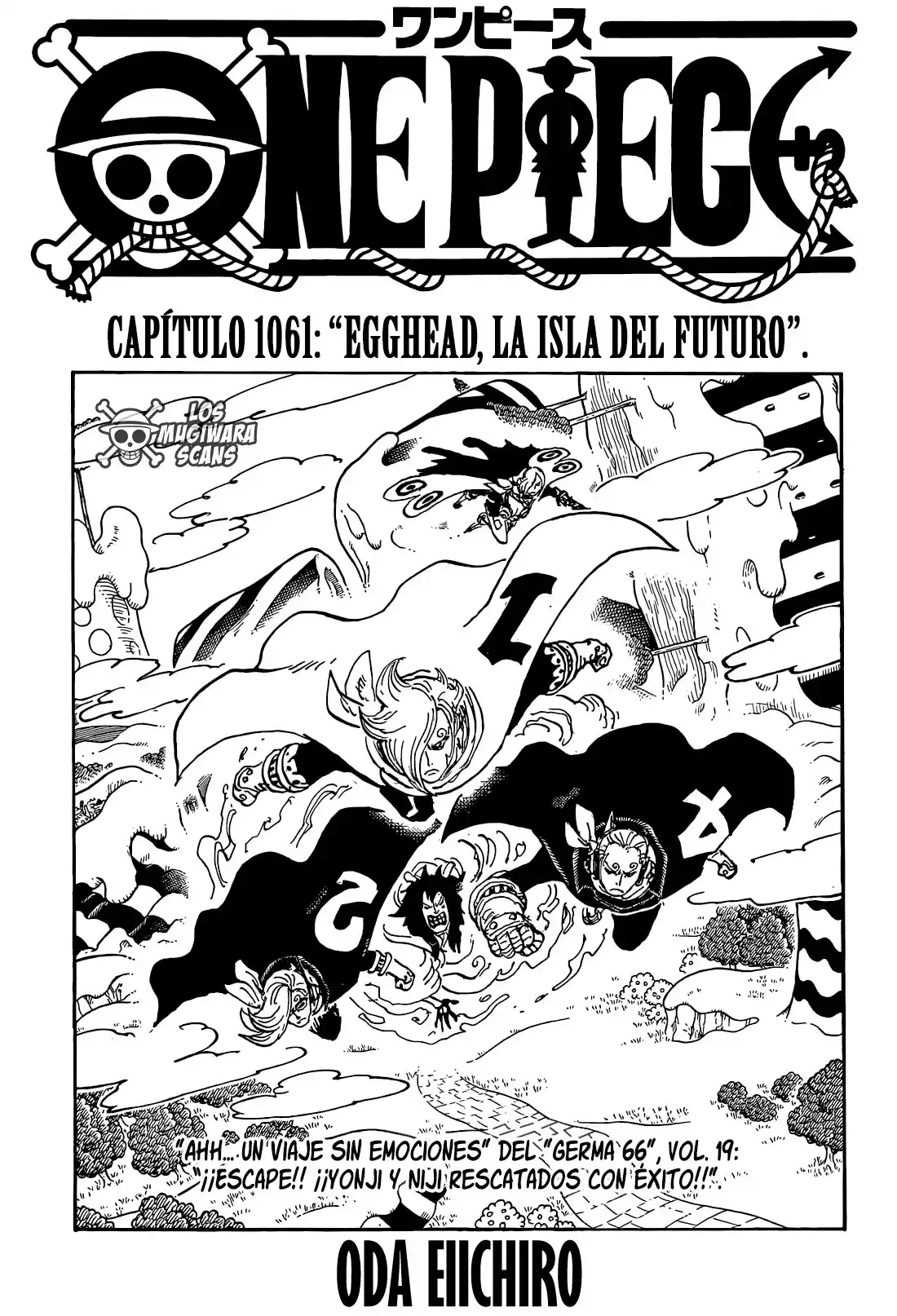 ONE PIECE Capitulo 1061 página 2