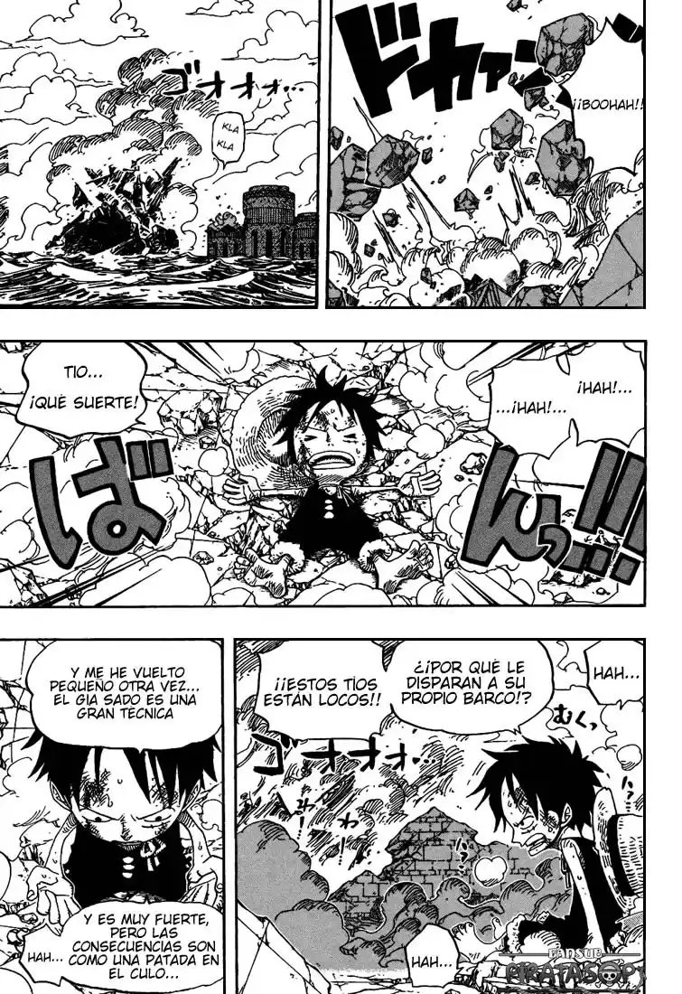 ONE PIECE Capitulo 423 página 3