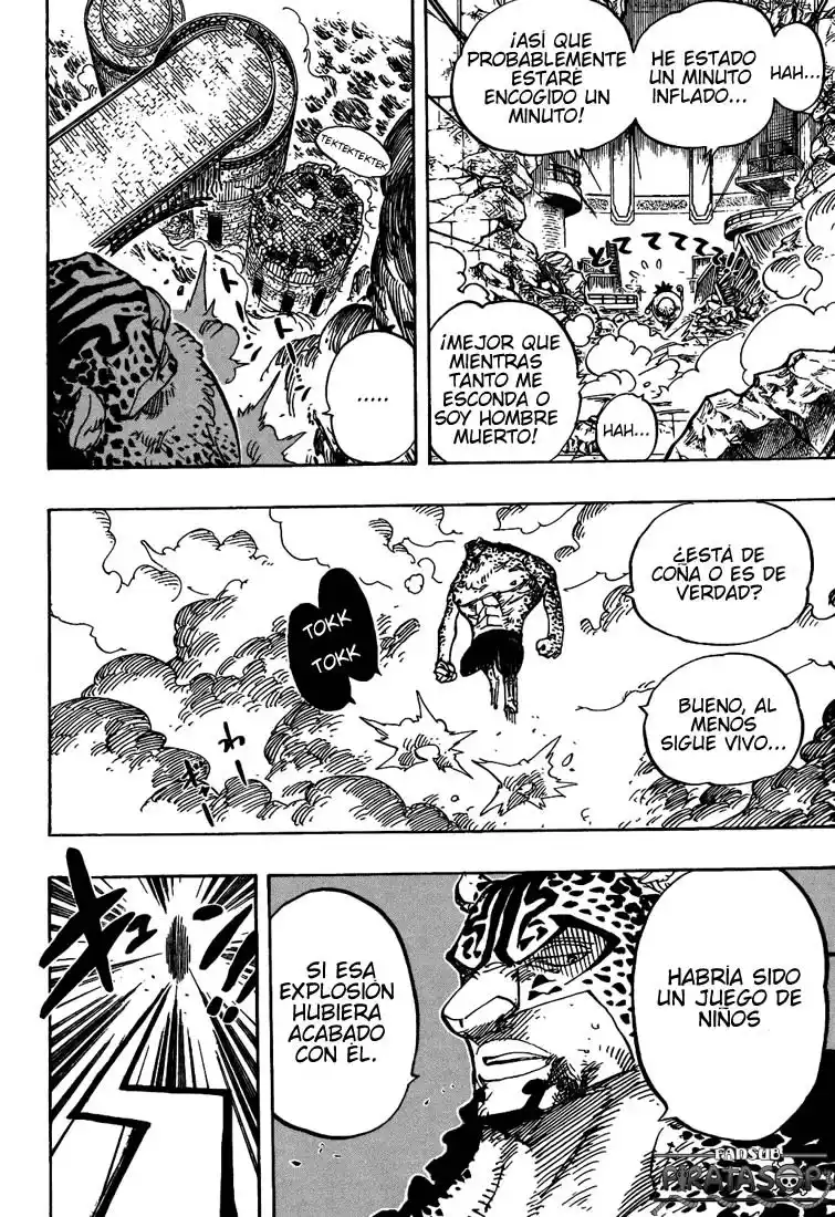 ONE PIECE Capitulo 423 página 4