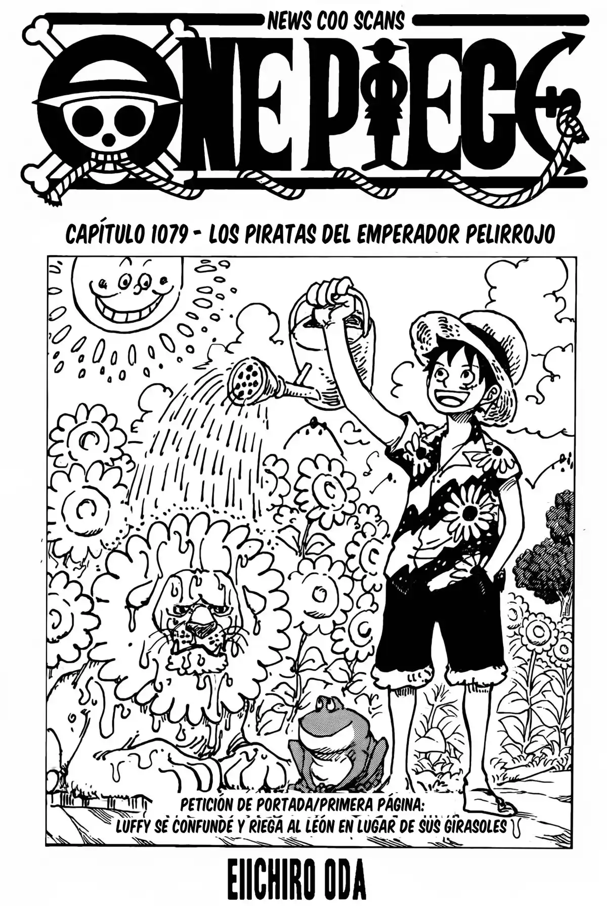 ONE PIECE Capitulo 1079: "Los Piratas del Emperador Pelirrojo" página 2